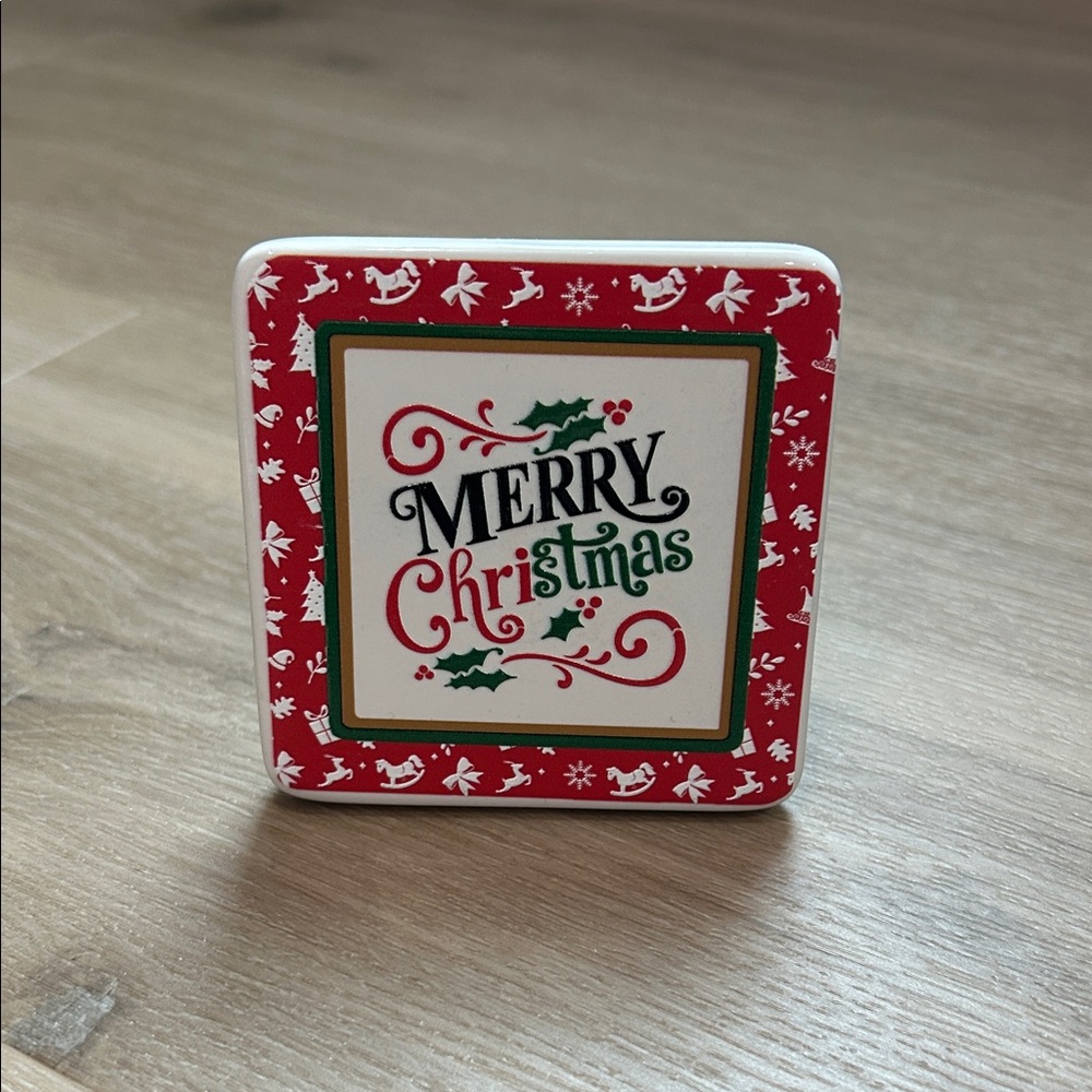 Merry Christmas Ceramic Decor